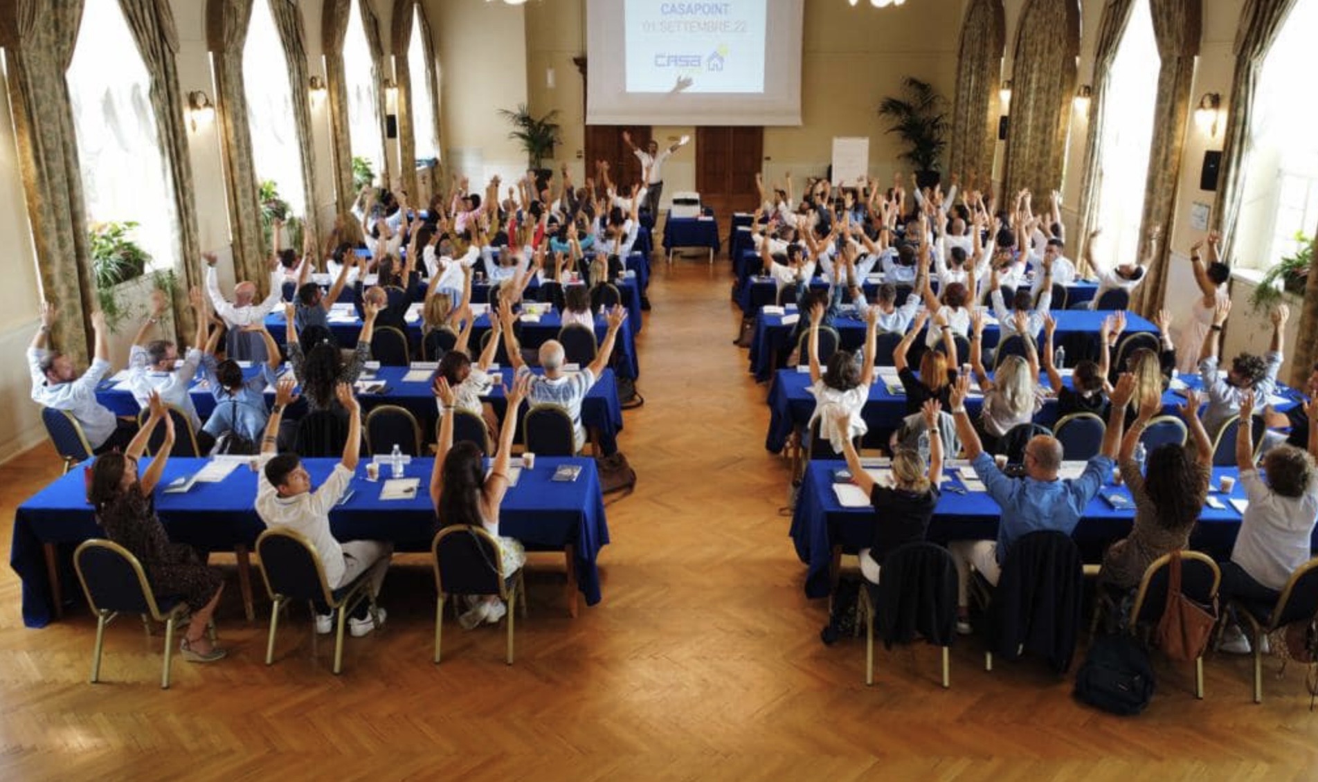 Paolo Feroldi durante un evento formativo